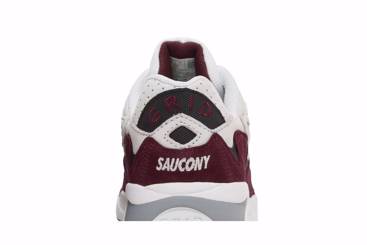 Saucony Grid Shadow 2 White Red, view 8