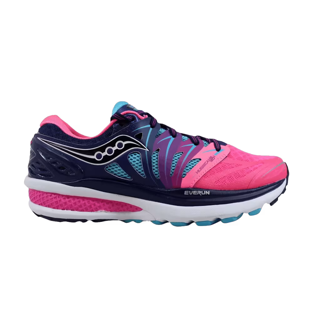 Saucony Women's Hurricane ISO 2 Blue Pink