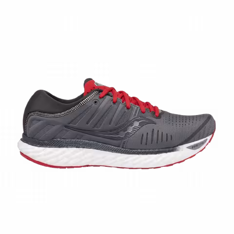 Saucony Hurricane 22 'Charcoal Red'