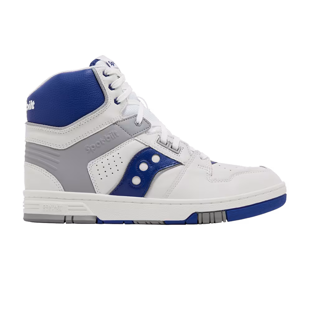 Saucony Spot-Bilt Sonic High White Royal