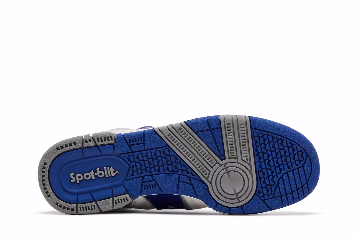 Saucony Spot-Bilt Sonic High White Royal, view 5