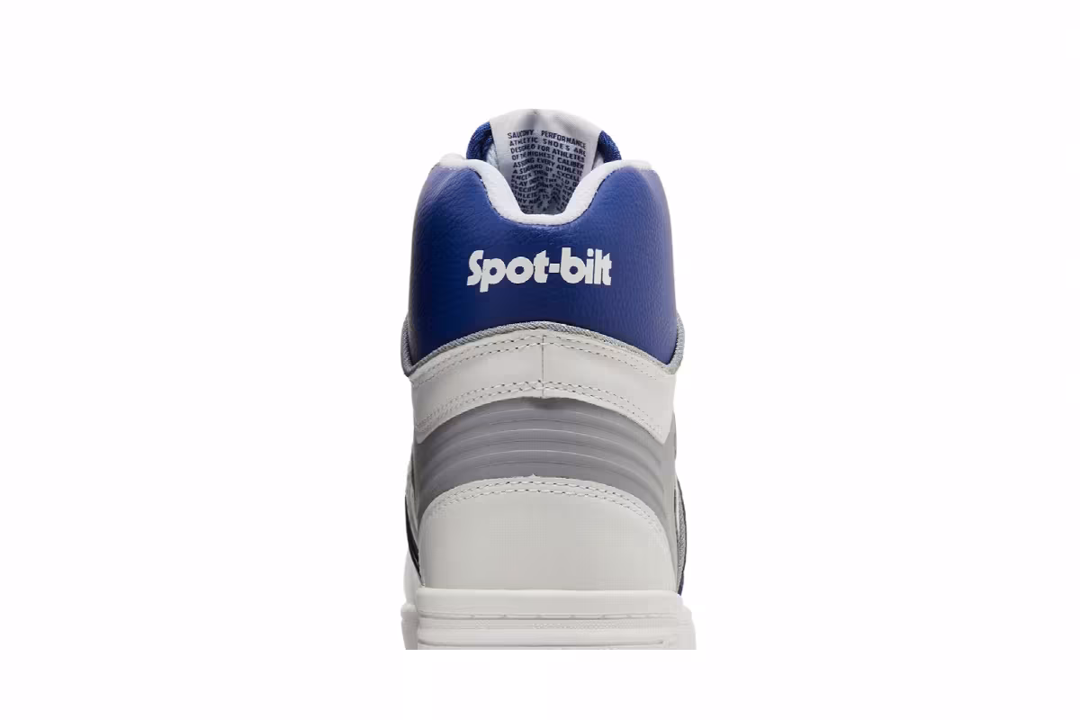 Saucony Spot-Bilt Sonic High White Royal, view 8