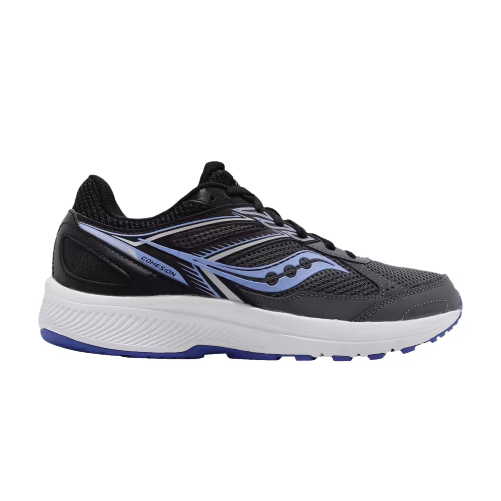 Saucony Women's Cohesion 14 Charcoal Jewel