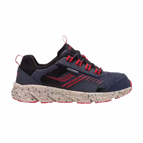 Saucony Wind Shield Kids 'Navy Red'