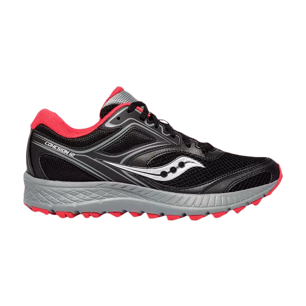 Saucony Women's Cohesion TR12 Black Hibiscus