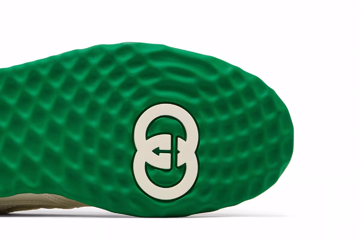Gucci MAC80 Sneaker Off White Green, view 6