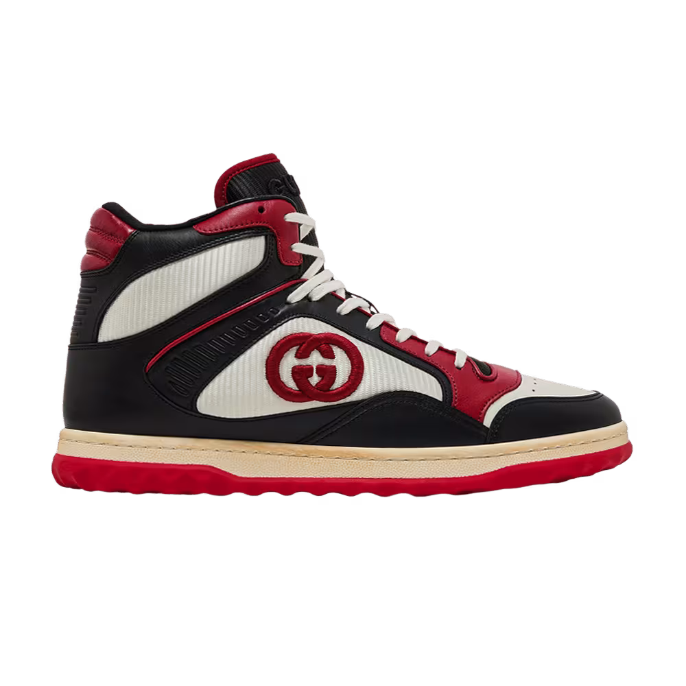 Gucci MAC80 High Black White Red