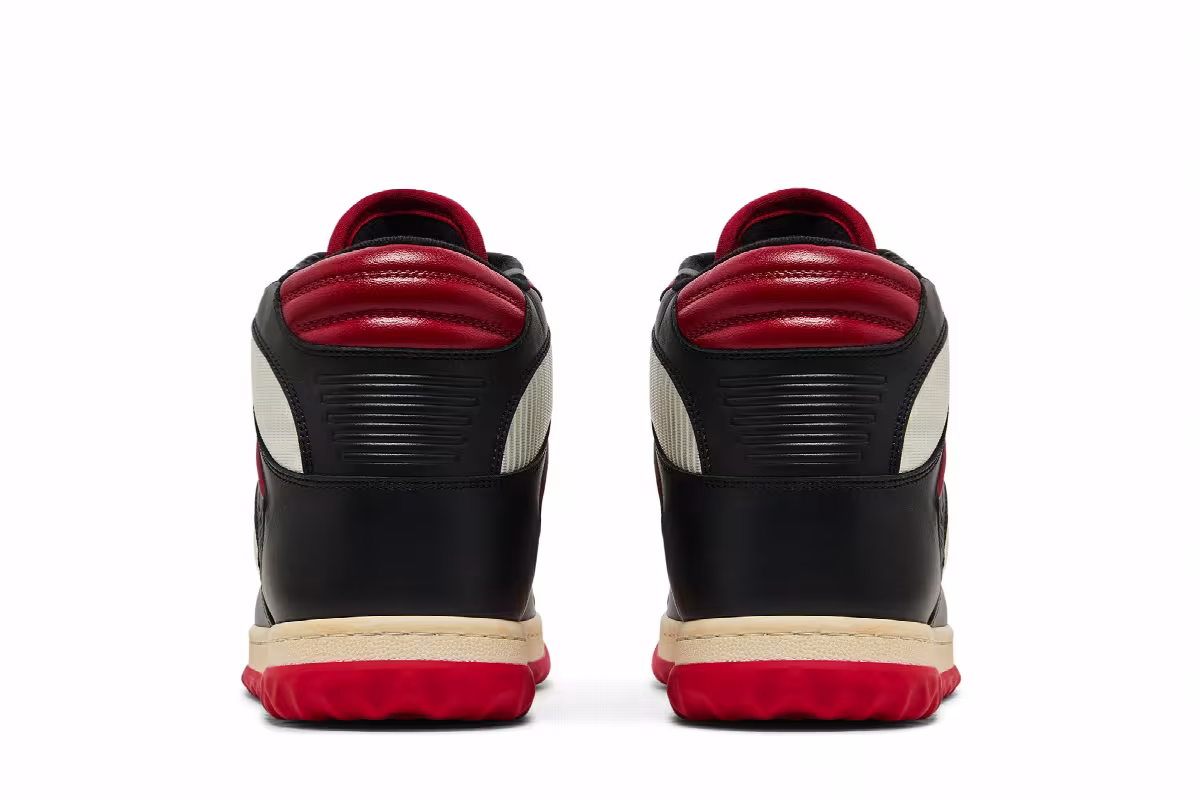 Gucci MAC80 High Black White Red, view 7