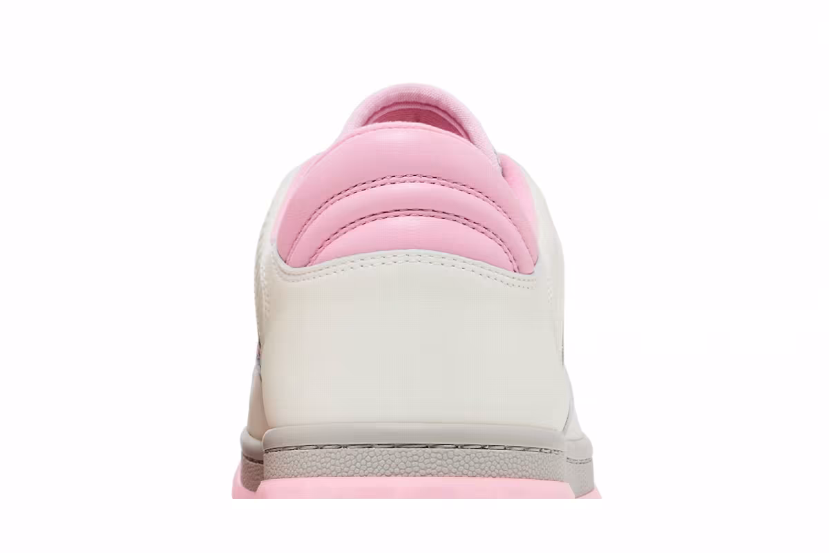 Gucci Women's MAC80 Sneaker Off White Grey Pink, view 8