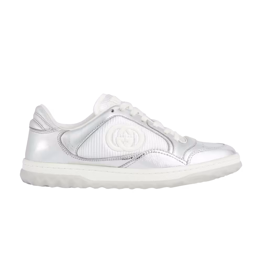 Gucci Women's MAC80 Sneaker Metallic Silver