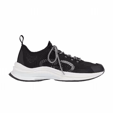 Gucci Run Sneaker 'Black White'