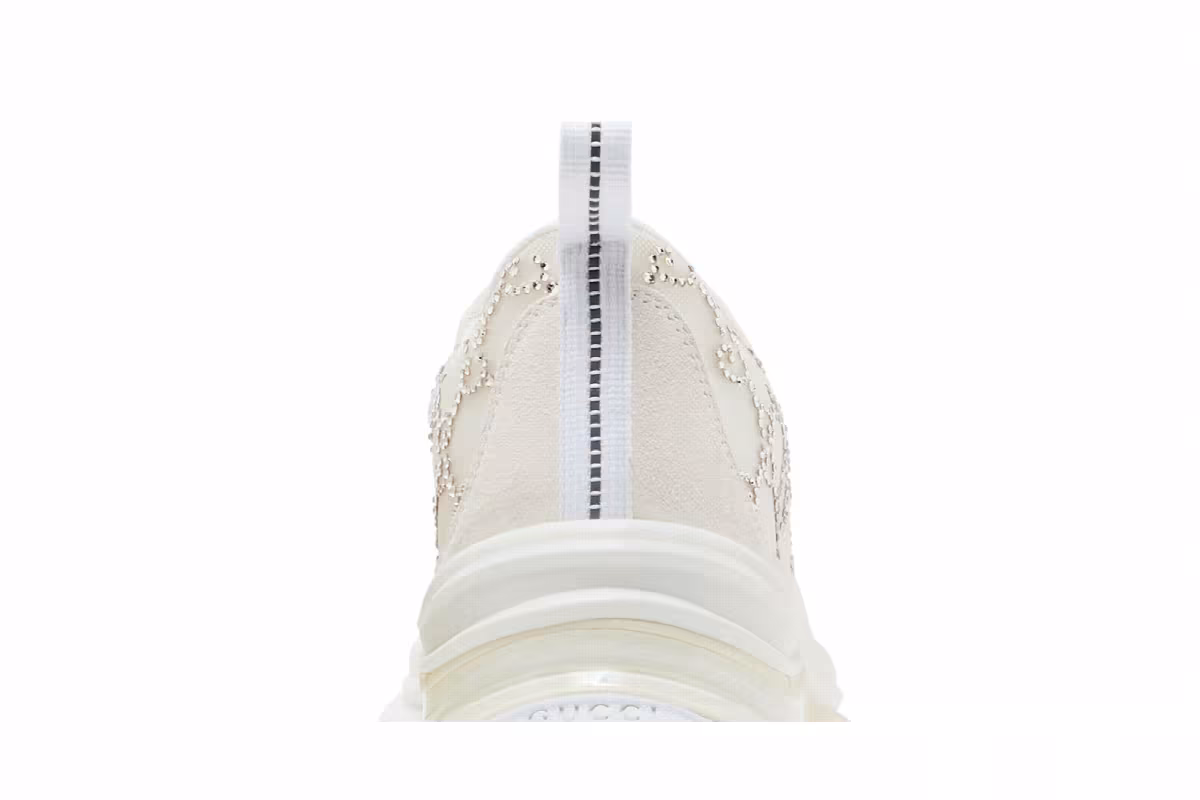 Gucci Women's Run Sneaker GG Crystal - White, view 8