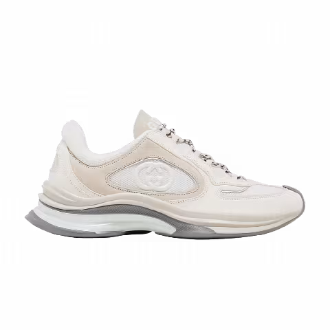 Gucci Run Sneaker 'White Suede'