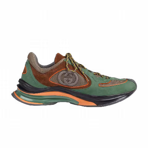 Gucci Run Sneaker 'Green Brown'
