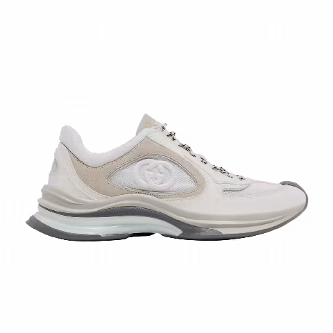 Gucci Wmns Run Sneaker 'White Suede'
