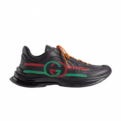Gucci Run Sneaker 'Black Red Green'