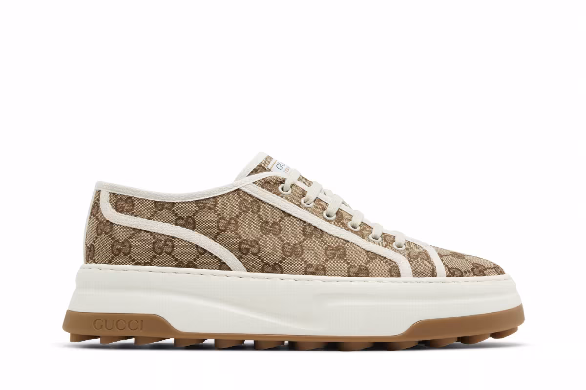 Gucci GG Sneaker Interlocking G - Beige, view 2