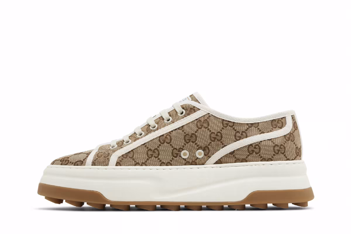 Gucci GG Sneaker Interlocking G - Beige, view 4