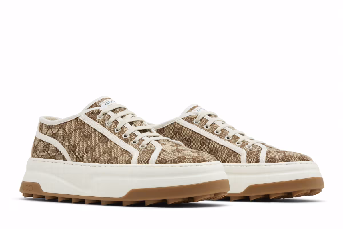 Gucci GG Sneaker Interlocking G - Beige, view 9