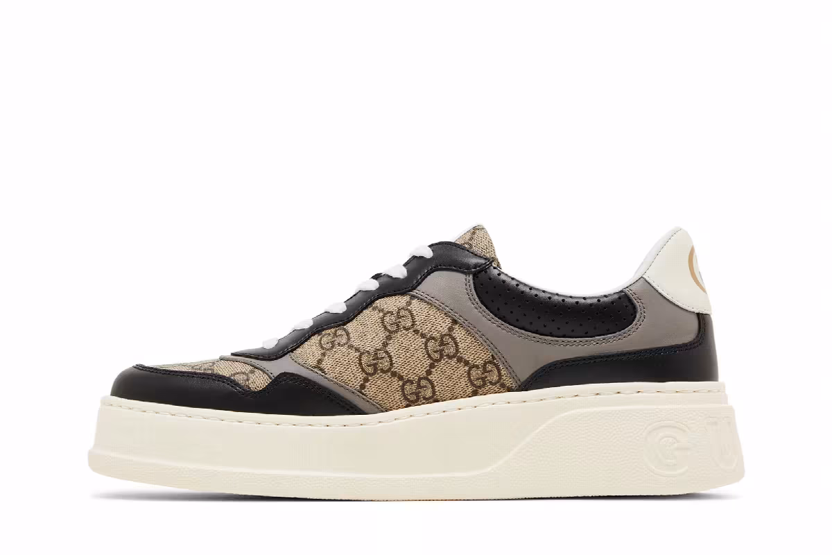 Gucci GG Supreme Sneaker Beige Ebony, view 4