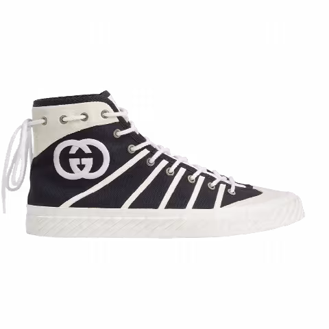 Gucci GG Tortuga High 'Black White'
