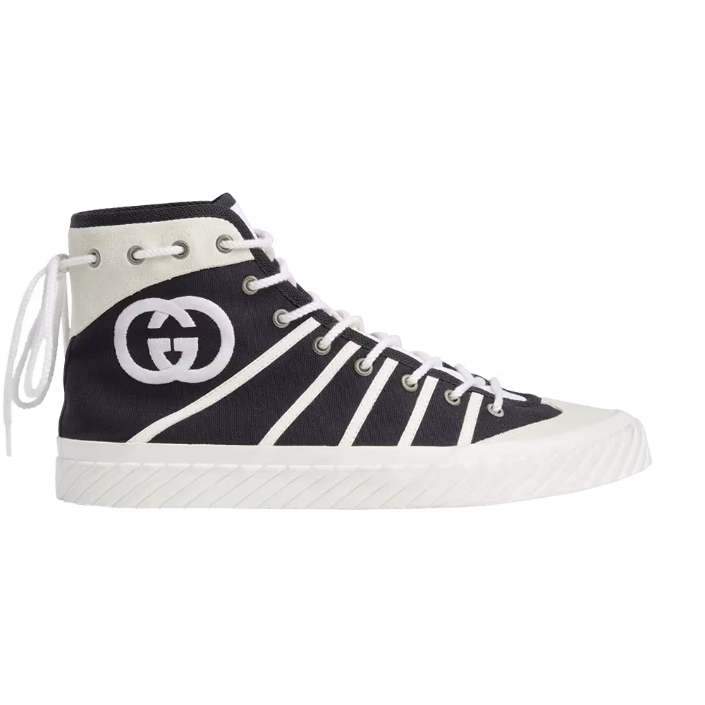 Gucci GG Tortuga High Black White