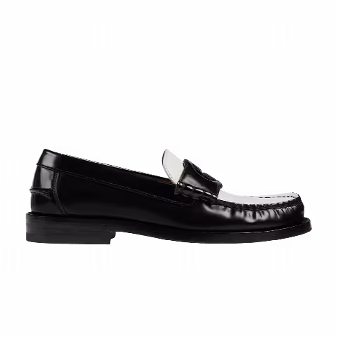Gucci Wmns Loafer 'Interlocking G Cut-Out - Black White'