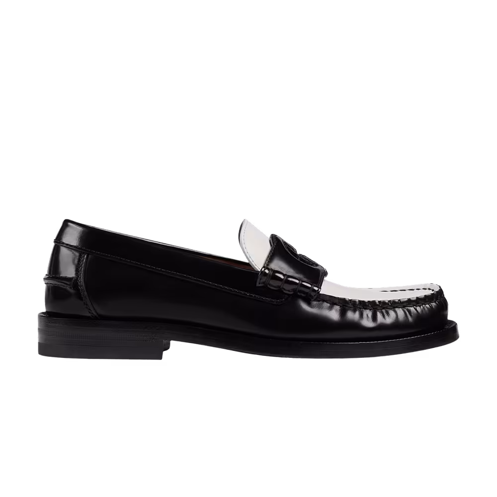 Gucci Women's Loafer Interlocking G Cut-Out - Black White