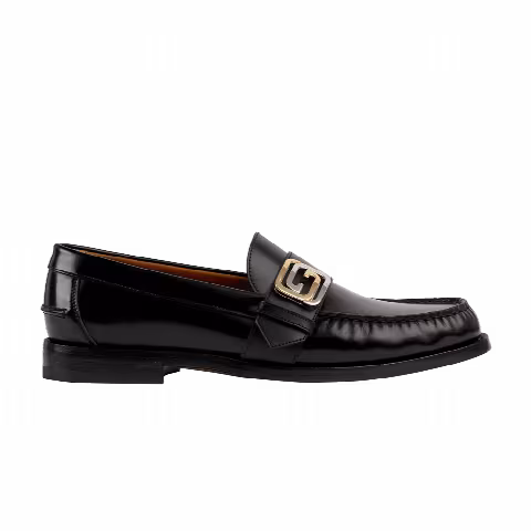 Gucci GG Buckle Loafer 'Black'