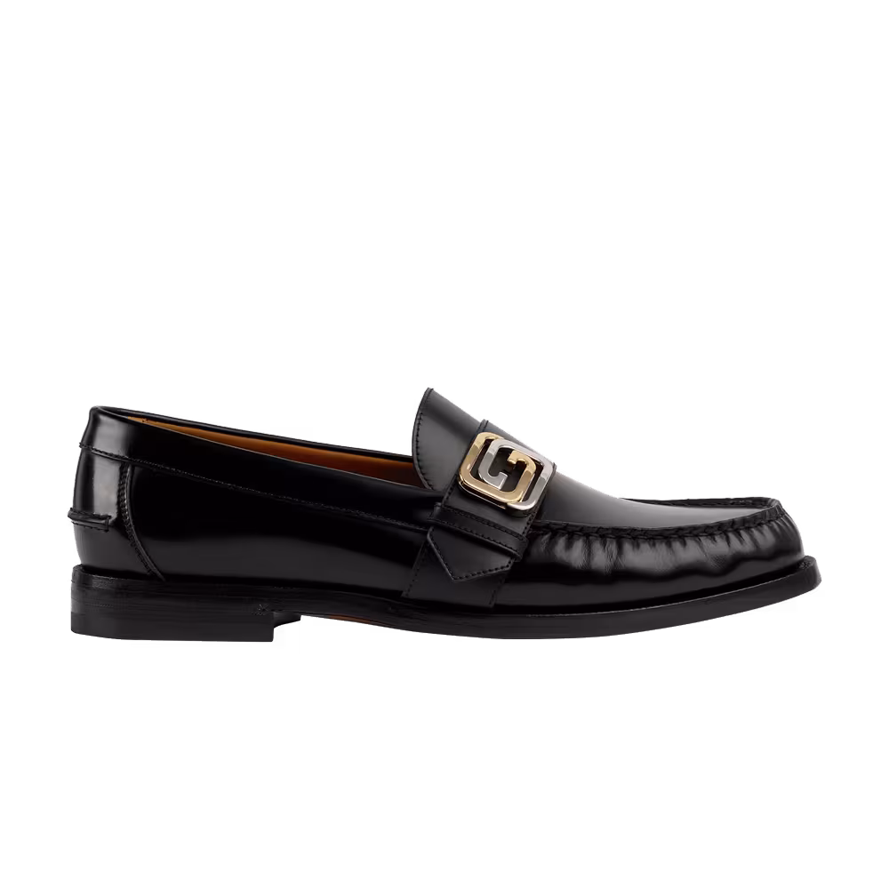 Gucci GG Buckle Loafer Black