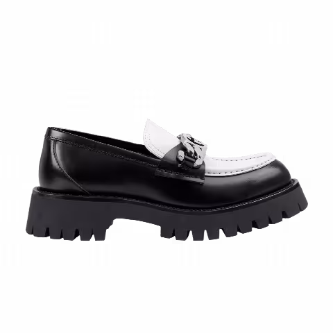 Gucci Wmns Loafer 'Interlocking G - Black Off White'