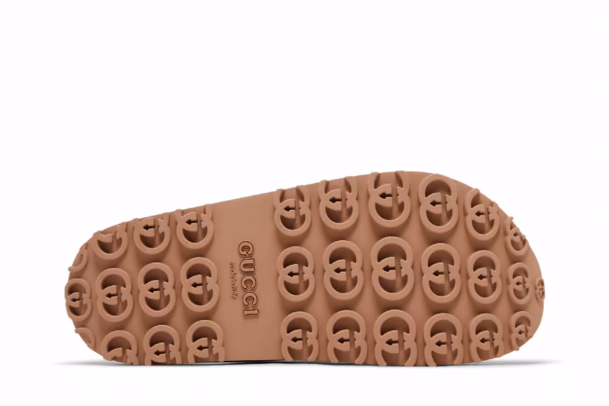 Gucci Sandal Interlocking G - Vintage Camel, view 5