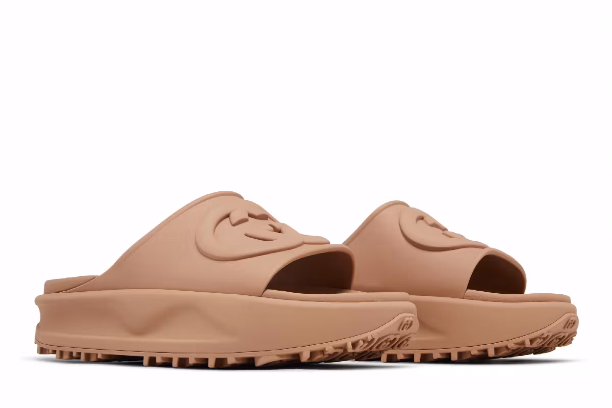Gucci Sandal Interlocking G - Vintage Camel, view 9