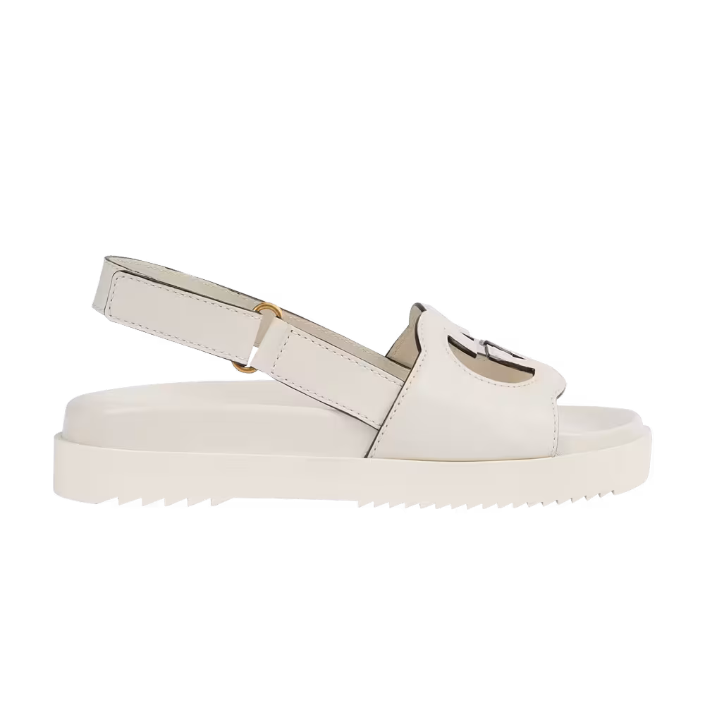 Gucci Women's Interlocking G Sandal White