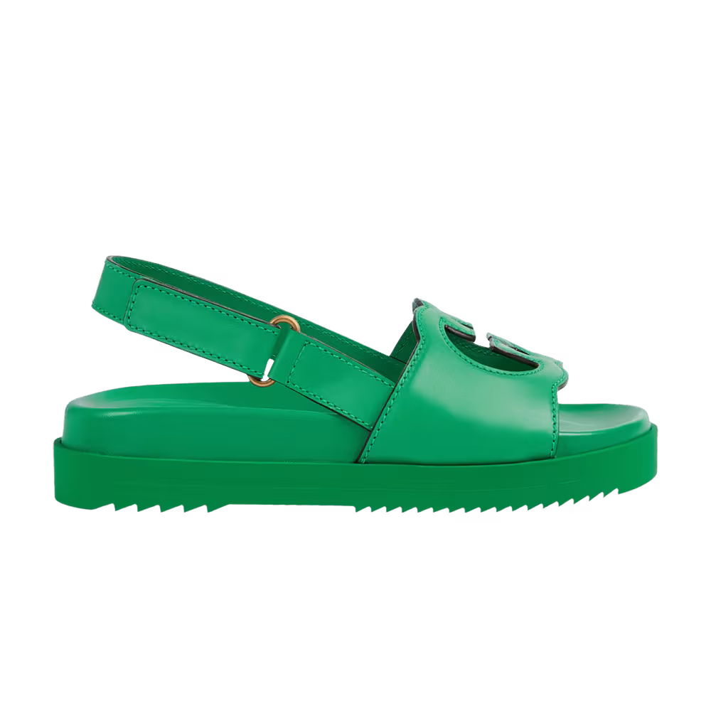 Gucci Women's Sandal Interlocking G - Green