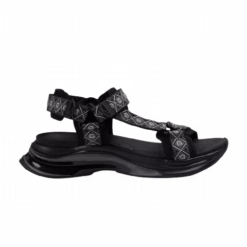 Gucci Run Sandal 'Black Grey'