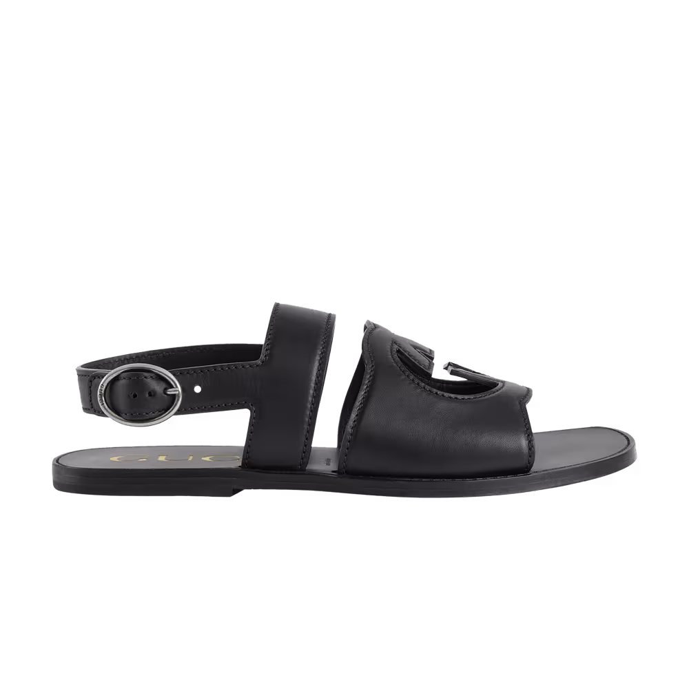 Gucci Sandal Interlocking G - Black