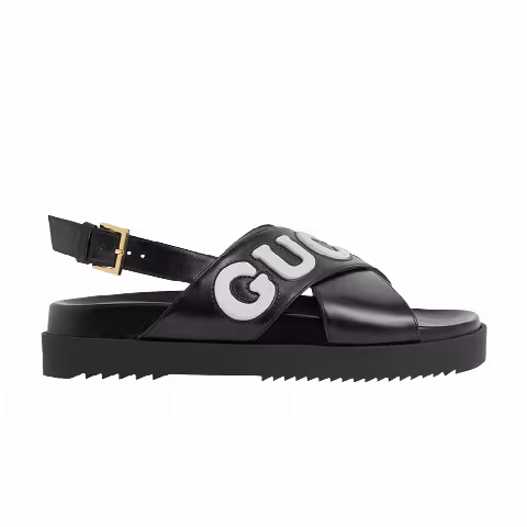 Gucci Wmns Crossover Sandal 'Black White'