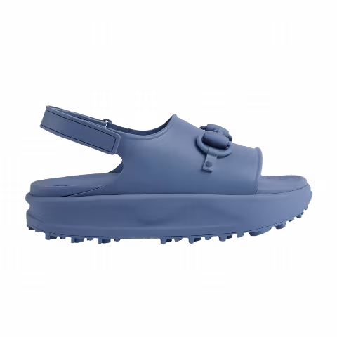 Gucci Horsebit Flatform Sandal 'Blue'