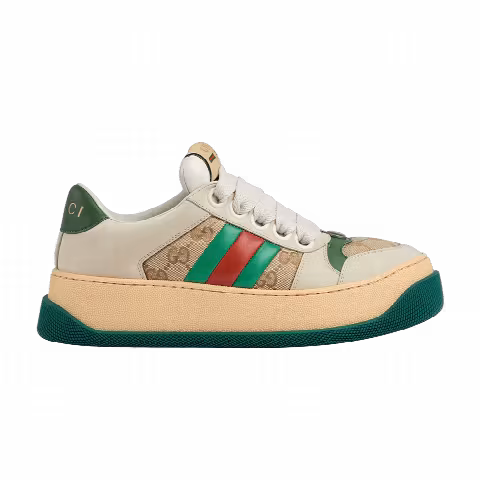 Gucci Wmns Screener 'GG Motif - Beige Green'