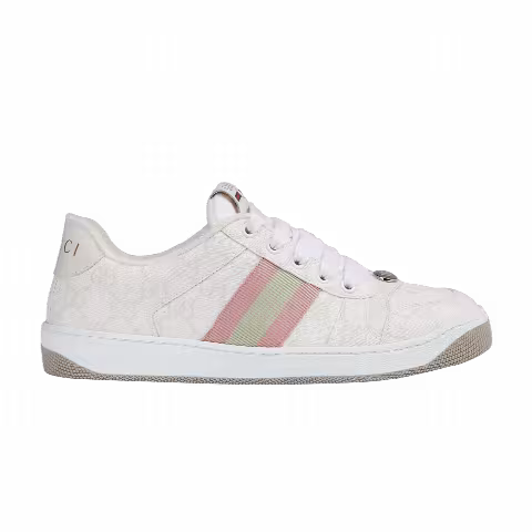 Gucci Wmns Screener Sneaker 'GG Monogram - White Pink'