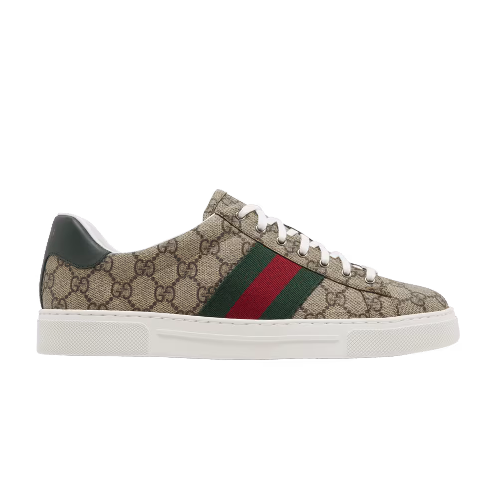 Gucci Ace GG Crystal Canvas - Beige