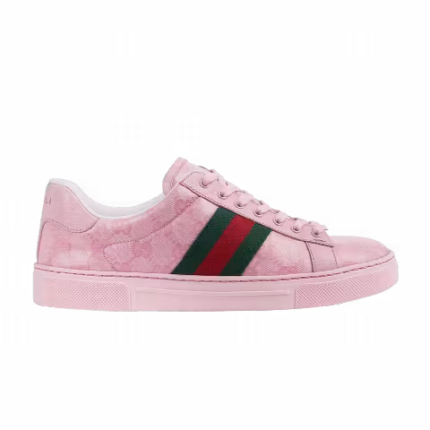 Gucci Wmns Ace 'GG Crystal Canvas - Pink'