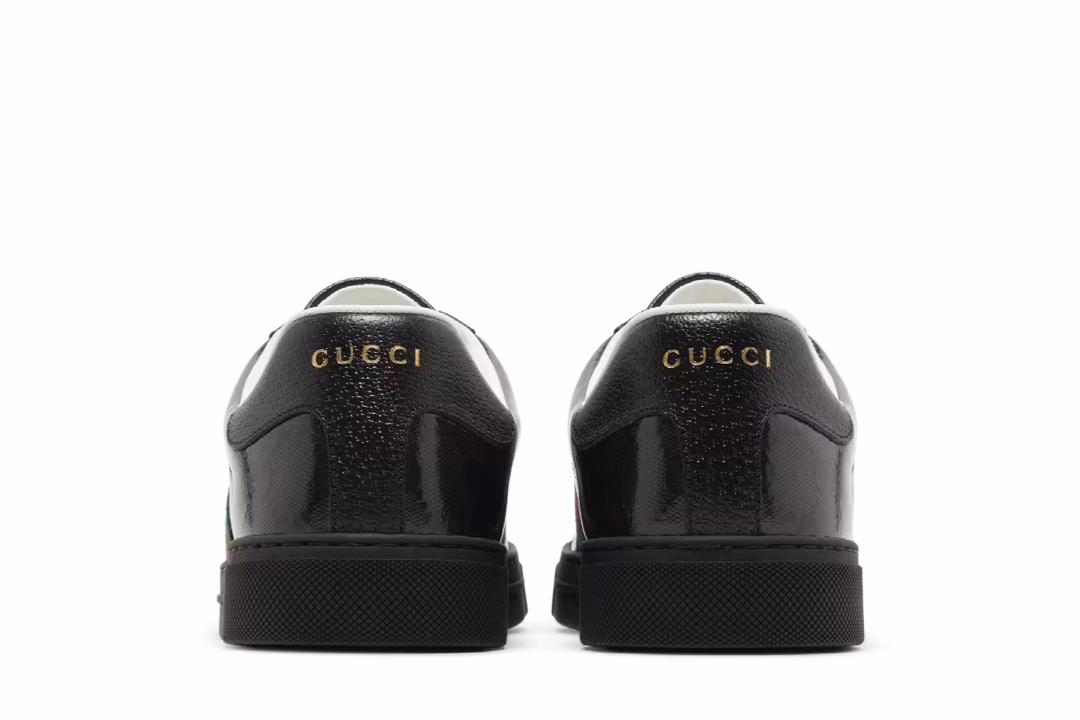 Gucci Ace GG Crystal Canvas - Black, view 7