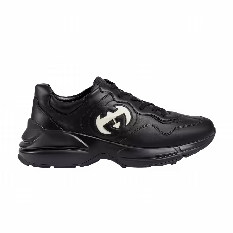 Gucci Rhyton 'Interlocking G - Black Ivory'