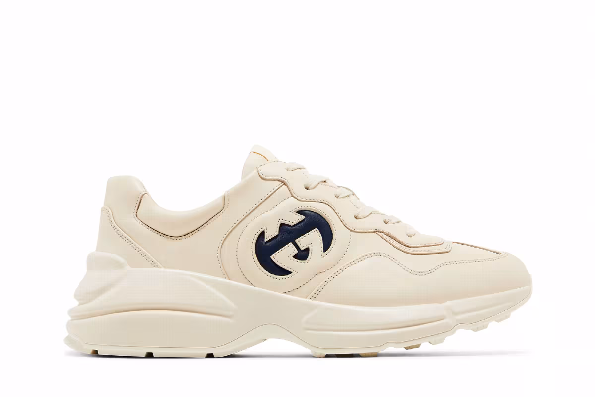 Gucci Rhyton Interlocking G - Ivory Blue, view 2