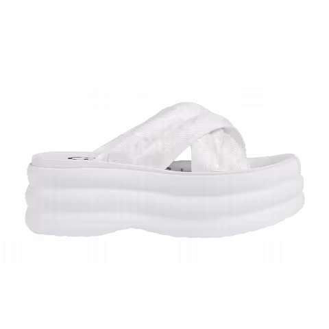 Gucci Wmns GG Platform Slide 'White'