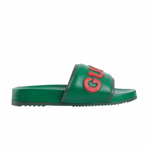 Gucci Jumbo Logo Slide 'Green Red'