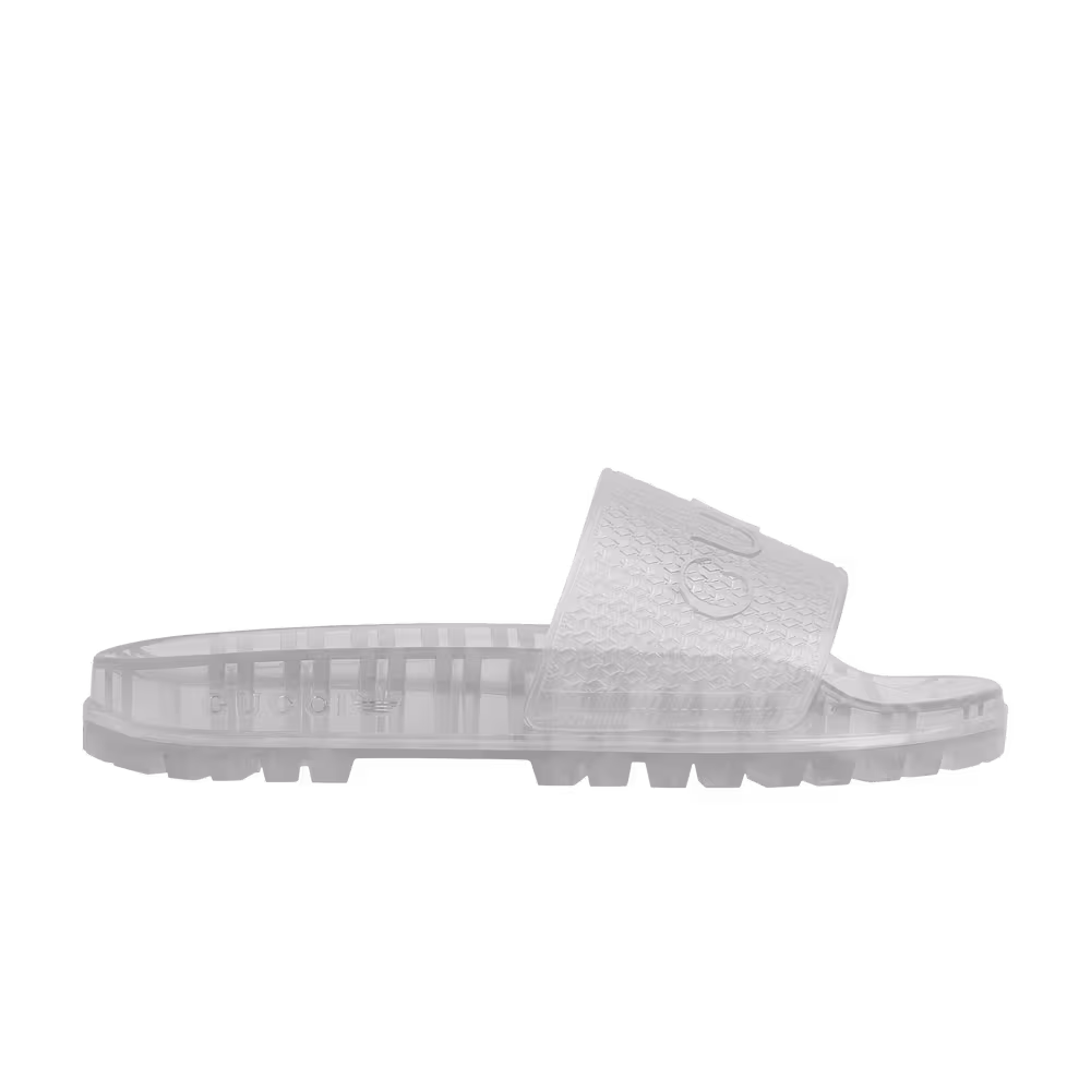Adidas x Gucci Slide Transparent White