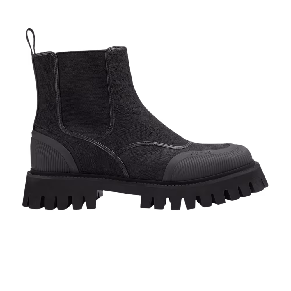 Gucci GG Ankle Boot Triple Black